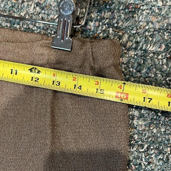 VINTAGE PANT SUIT! Susan Thomas Jacket and wide leg pants with belt size 12 - Picture 11 of 16